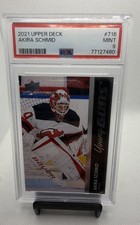 2021-22 Upper Deck Extended Series - Young Guns Akira Schmid #716 (RC)