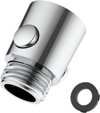 Shower Head Shut off Valve, Button Type Shower Flow Control Valve with G1/2 Univ