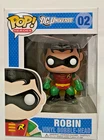 Funko Pop Robin #02 DC Universe 2011 OG Blue Box MINT in Protector