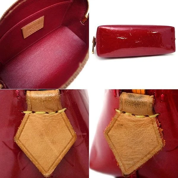 Auténtico bolso Louis Vuitton Pochette cosmético Vernis charol vintage Foto 2 de 4