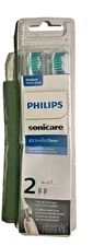 Sonicare Standard Brush Heads. Fits all click-on handles. HX6012/04 (NEW)