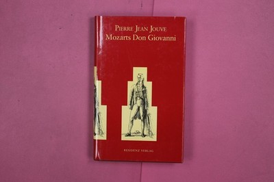 276924 Pierre Jean Jouve MOZARTS DON GIOVANNI Residenz Verlag HC