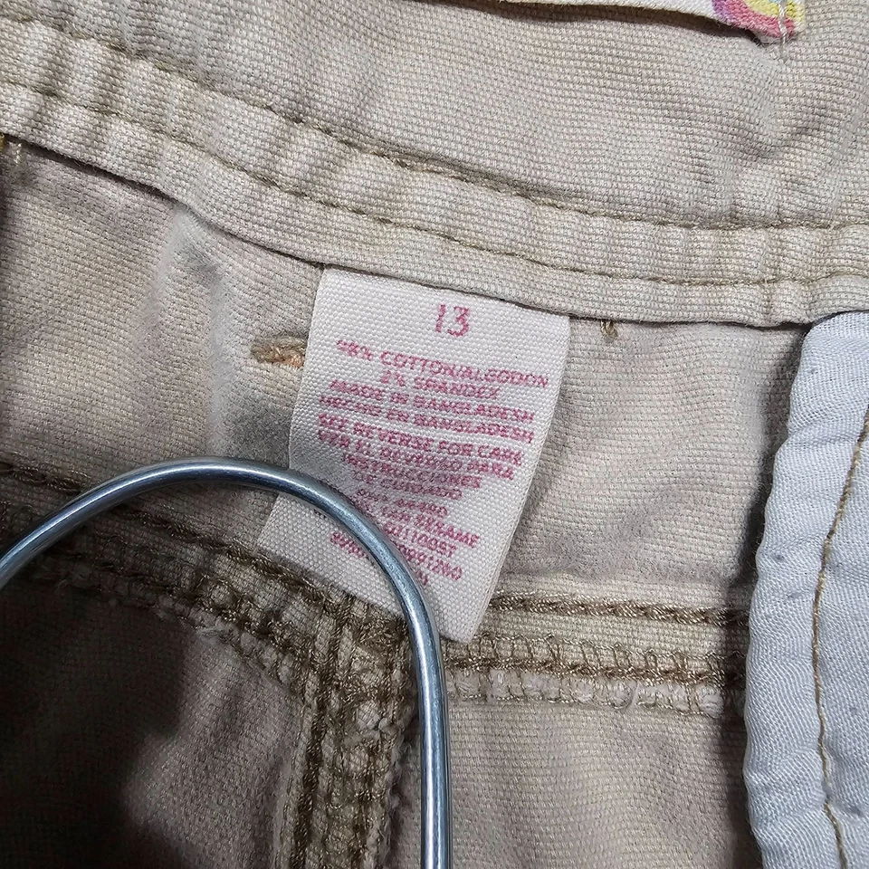 Pantalones Cortos Op Ocean Pacific Vintage Estilo Carga Tostado Y2k Talla 13 Tiro Bajo Foto 4 de 4