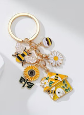 Adorable Honeybee Keychain/ Purse Charm