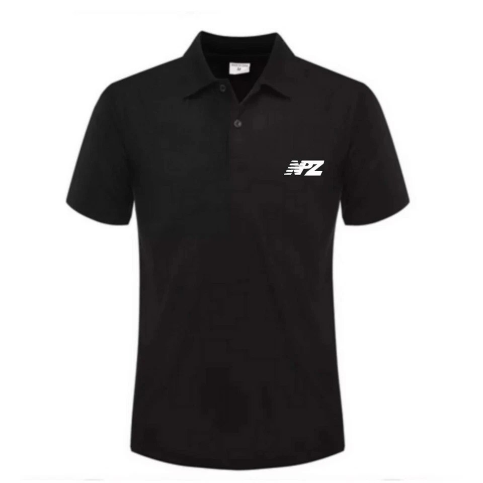 Polo homme NPZ à manches courtes noir - Photo 1/1