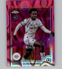 Assan Ouedraogo - 2024-25 Topps Chrome UEFA Club Competitions Pink Lava /250 RC
