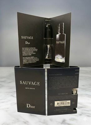 3 PACK - CHRISTIAN DIOR SAVAGE PARFUM FOR MEN - SAMPLE SIZE - FREE SHIPPING