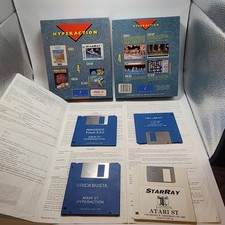 Hyperaction 4 Bundle: Raider / Ringside / StarRay / Hellbent Games for Atari ST image