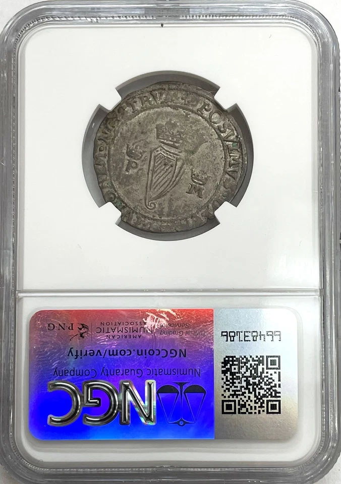 1557 SILVER IRELAND GROAT MARY & PHILIP COIN NGC XF 45 S-6501 TOWER MINT RARE - Image 4 of 4