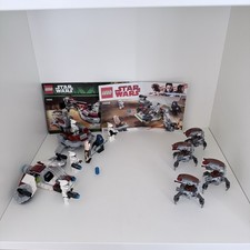 LEGO Star Wars Episode 2 75000 + 75206 Battle Pack + 2 Droideka Mit BA