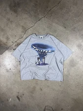 Vintage Twister Ride It Out Shirt Mens XL Gray Movie Promo Universal Early 00s