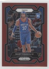 2023-24 Panini Prizm Red Prizm 147/299 Ricky Council IV #294 12zm