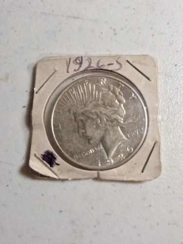 Uncirculated 1926-S San Francisco Mint Silver Peace Dollar