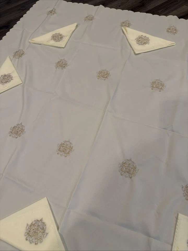 Mantel Acción de Gracias 57 pulgadas X57 pulgadas con 8 servilletas Foto 4 de 4