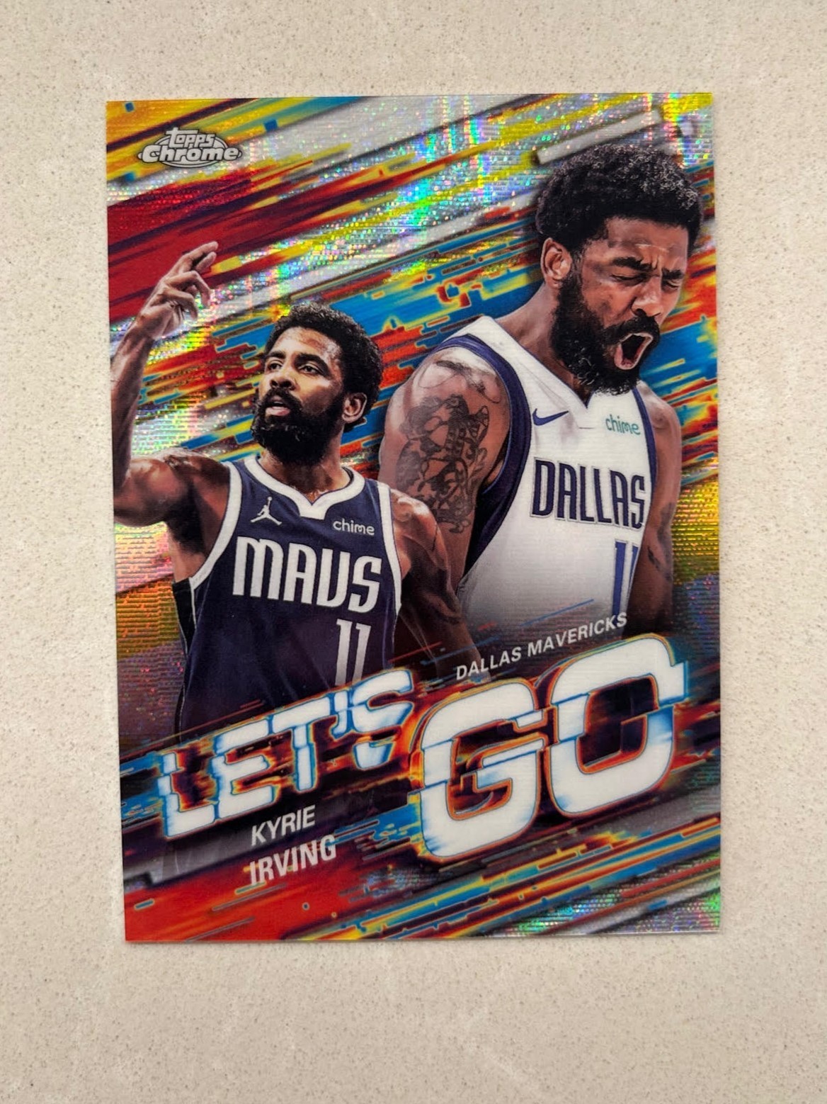 2025/26 Topps Chrome Basketball - Kyrie Irving LET'S GO (LG-5) SSP Case Hit