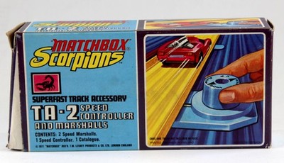 Matchbox Superfast Scorpions TA-2 Speed Marshalls top in Box