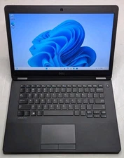Dell Latitude E7470 14" Laptop i5-6300U 2.40GHz 8GB RAM 256GB SSD Win 11 Pro