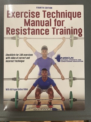 Exercise Technique Manual for Resistance Training by NSCA 4th Edition