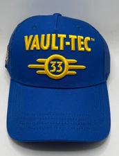 Universal Halloween Horror Nights HHN 2025 Fallout Vault-Tec 33 Blue Hat Cap
