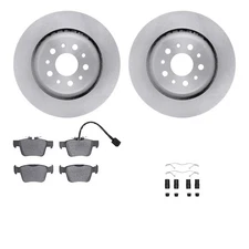 For Maserati Ghibli 17-22 R1 Concepts WFUH1-79013 Rear Brake Kit w Optimum Pads