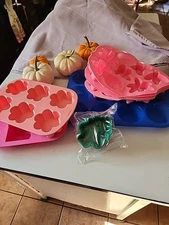 Huge Lot Silicone Molds 29~Flexible~Soap, Baking, Crafts