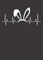 Notizbuch A4 Punkte: Hasenohren Herzschlag Ekg Design 120