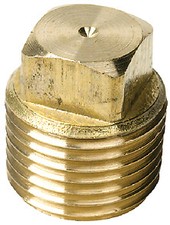 1/2" NPT Brass Garboard Boat Drain Plug Bung ~ Chaparral Formula Cobalt Glastron