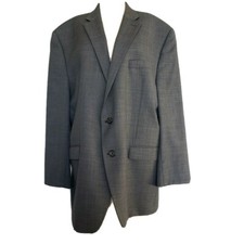 Ralph Lauren Wool Gray Blazer Sport Coat Size 46R