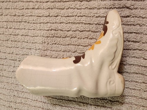 Cash Family Keramik handbemalt Cowboystiefel & Aveiro Ibis Clog Retro Vintage MCM - Bild 5 von 14