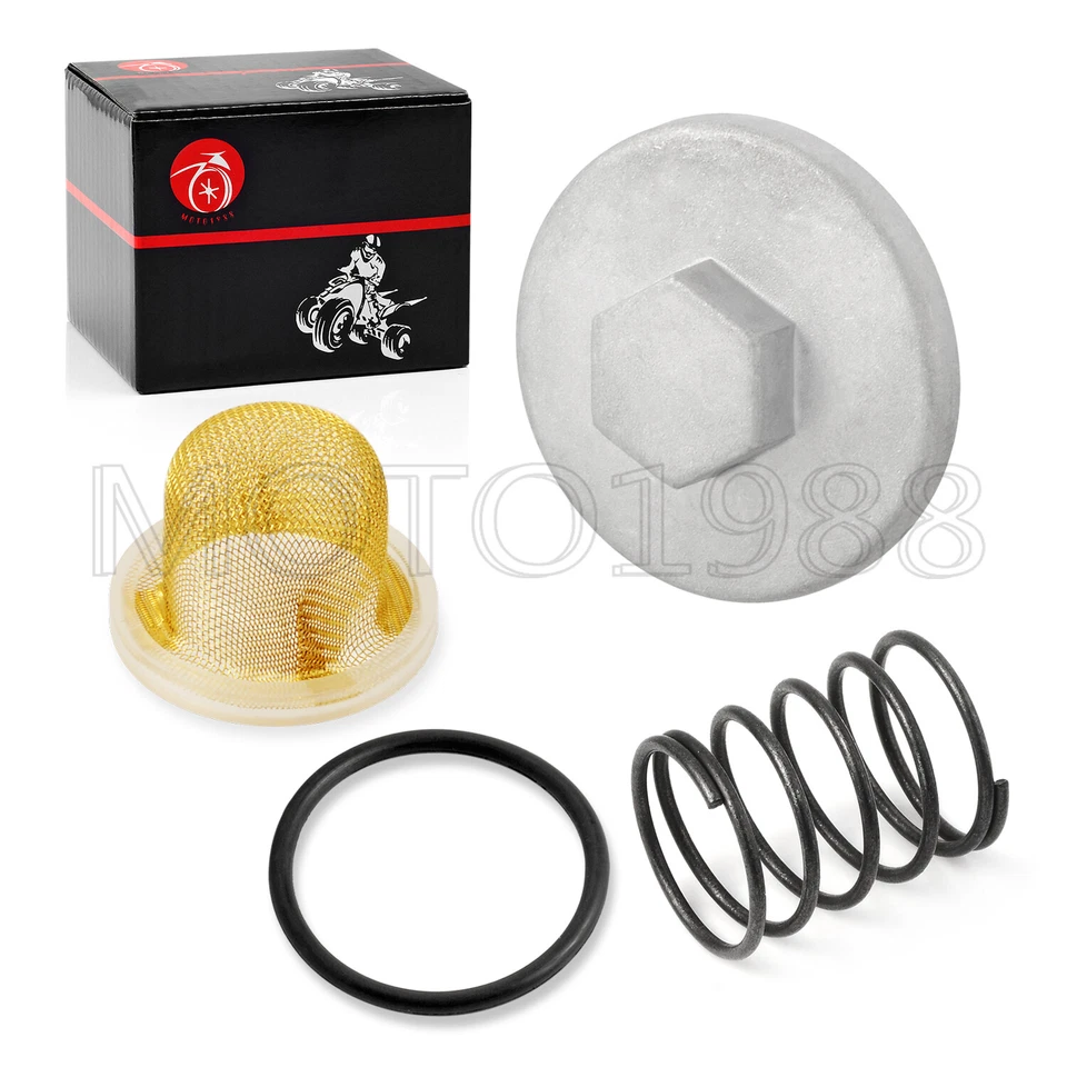 Tapón de drenaje de aceite TAPA FILTRO DE ACEITE para Yamaha Big Wheel 200 200E BW200 1985 - 1988 Foto 4 de 4