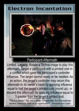 Babylon 5: Electron Incantation [Ungraded] from set Crusade B5 B5 Precedence