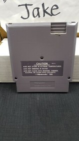 AUT&Eacute;NTICOS VIDEOJUEGOS CALIFORNIA NINTENDO NES SIN CAJA NI MANUAL