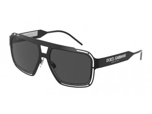 Brand New Dolce & Gabbana Sunglasses DG2270 327687 Black gray Man  8056597414296 | eBay