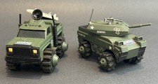 LJN Rough Rider Omni Force Tank  4x4 Rocket Launcher Army Truck, Working Light
