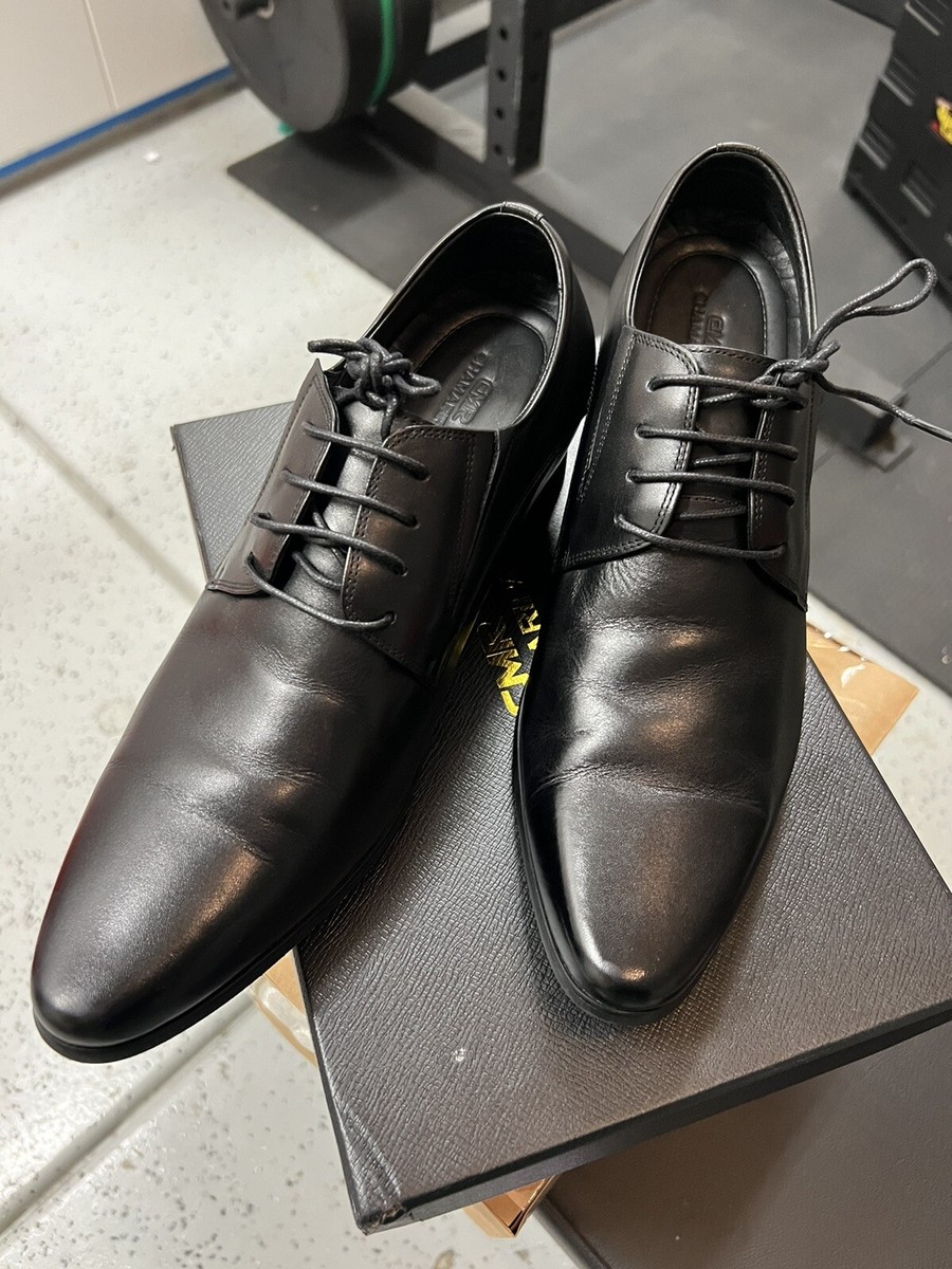 US9 CHAMARIPA Elevator Shoes For Men Black Oxford Dress  display picture 3