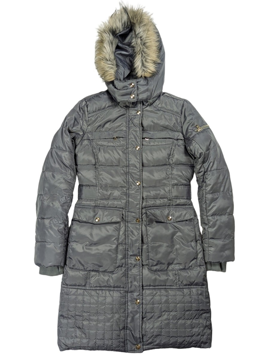 Hooded Coat Sam Edelman Faux Shearling Puffer Coat Sam Edelman - Main Image