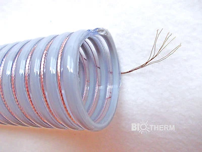 BIOTHERM-PELLETHEIZUNG Tuyau D'Approvisionnement En Pellets 25 M / Tuyau En PVC NW 50, Ensemble Storz