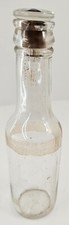 7" Glass Bottle with Glass Cork Stopper