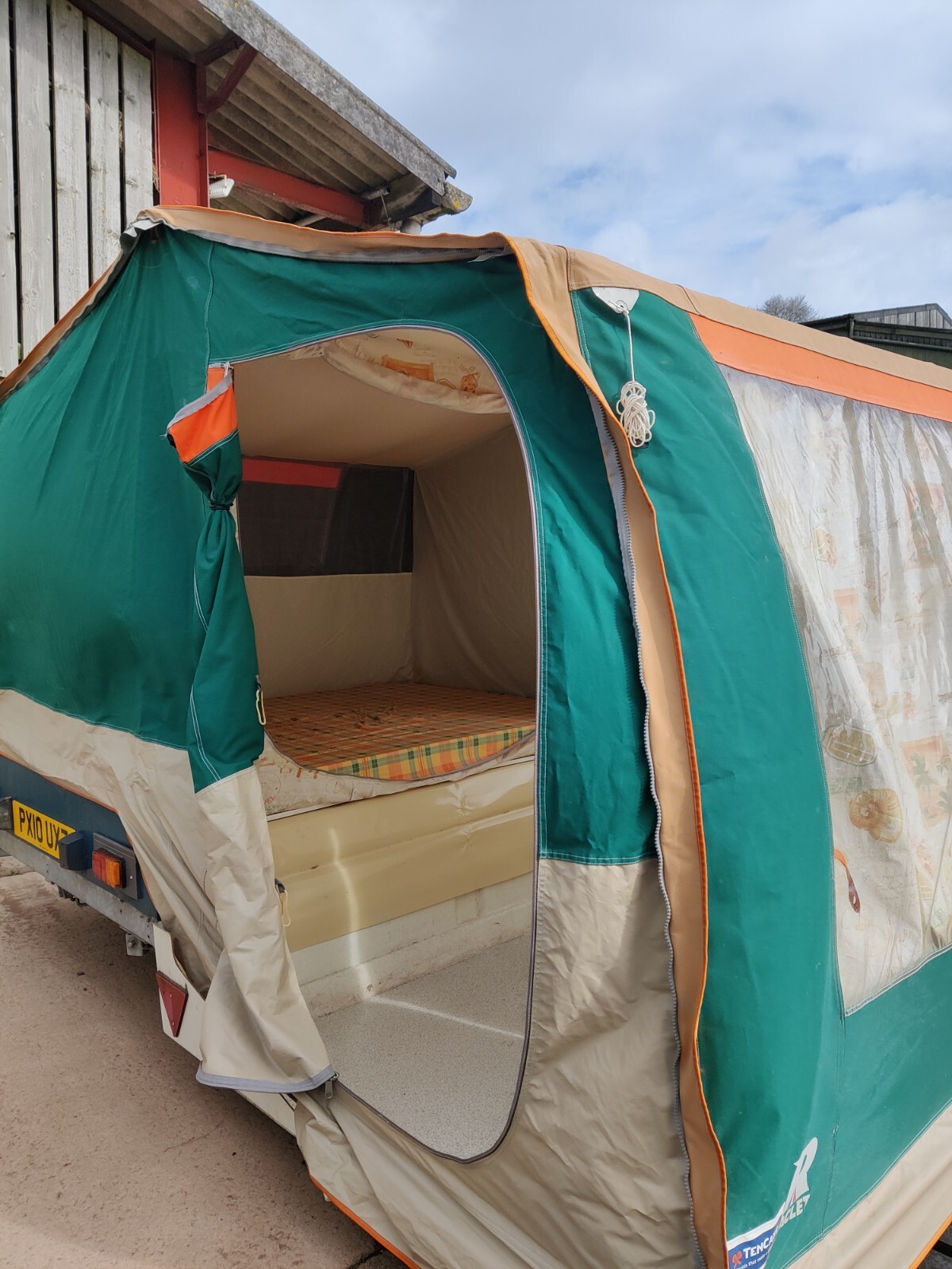 Trailer Tent Raclet Solena c/w Add on Room & Awning eBay