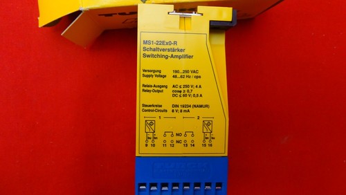 Amplificador de conmutación de separación Turck Multisafe MS1-22Ex0-R amplificador de conmutación - Imagen 7 de 7
