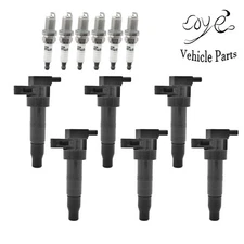 UF546 6pcs Ignition Coil and Spark Plug Kit For 2006-2010 Kia Sedona 3.8L