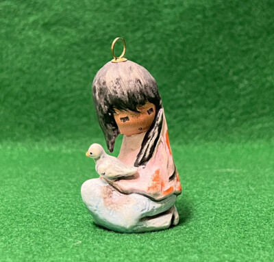 Vintage The Children Of DE GRAZIA Annual Christmas Ornament Goebel Germany 1987