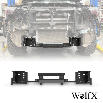 For 2024-2025 Toyota Tacoma New Black Steel Winch Plate Bottom Mounting Bracket