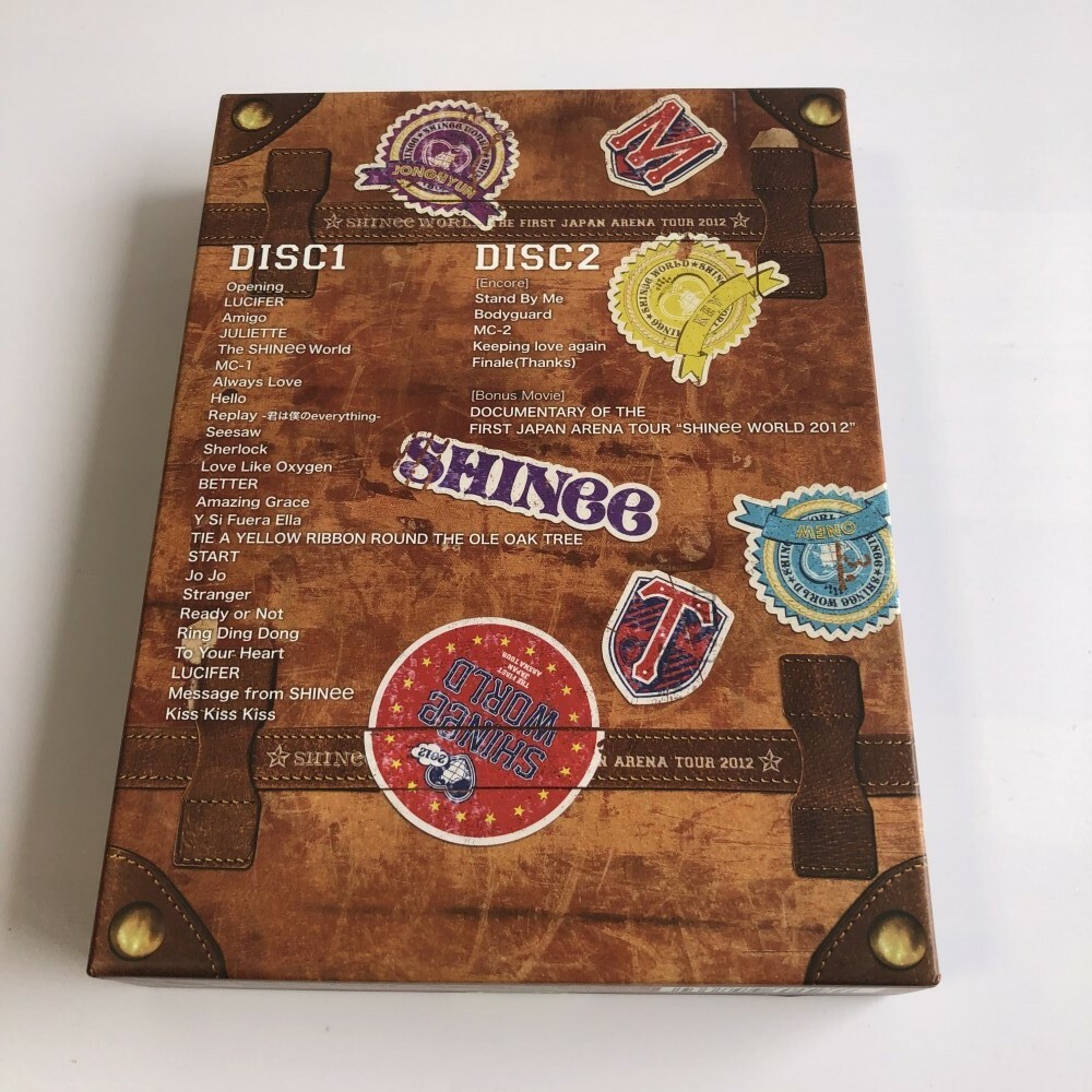 SHINee THE FIRST JAPAN ARENA TOUR SHINee WORLD 2012 SPECIAL BOX | eBay