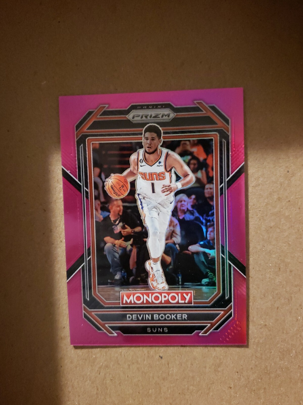2022-23 Panini Monopoly NBA Prizm Devin Booker Pink Prizm 041/149!!! #71 Suns