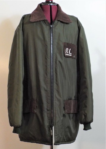 Men's Quality Nylon Jacket - Corduroy Trim - Made In UK - Chest Size 42 - Promo - Picture 3 of 10