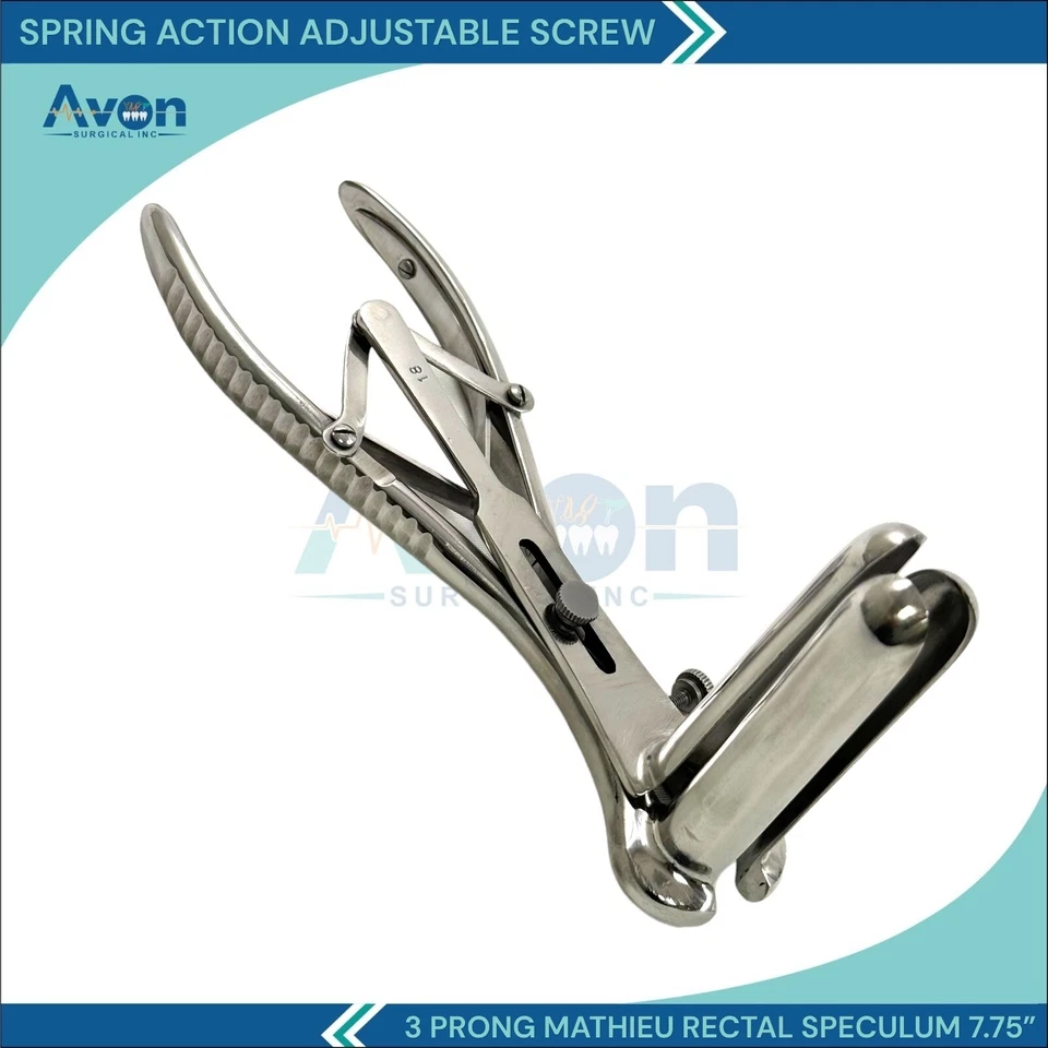 Nuevo Espéculo Anal Mathieu Grado Premium 3 Puntas Prop Display-Calidad A+  Foto 3 de 4