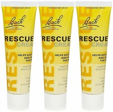 Lot of 3,  Bach Rescue Cream NEW, SEALED    3 Pack,  EXP.  09/2026