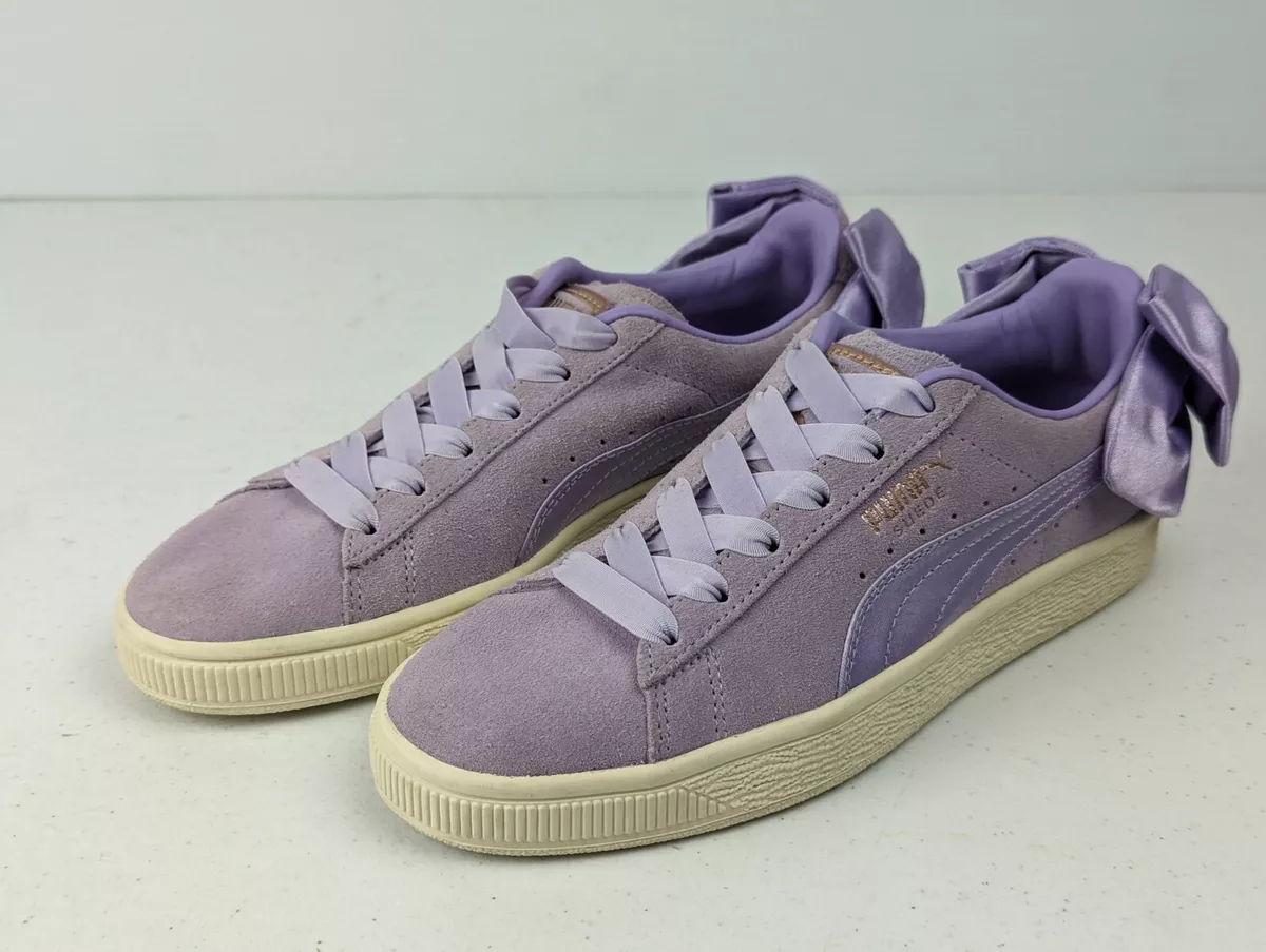Puma ribbon sales lace sneakers
