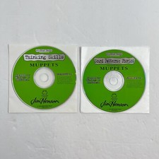 VTG Rare: Jim Henson s Muppet Kids Thinking Skills Phonics PC / Mac CD-ROM